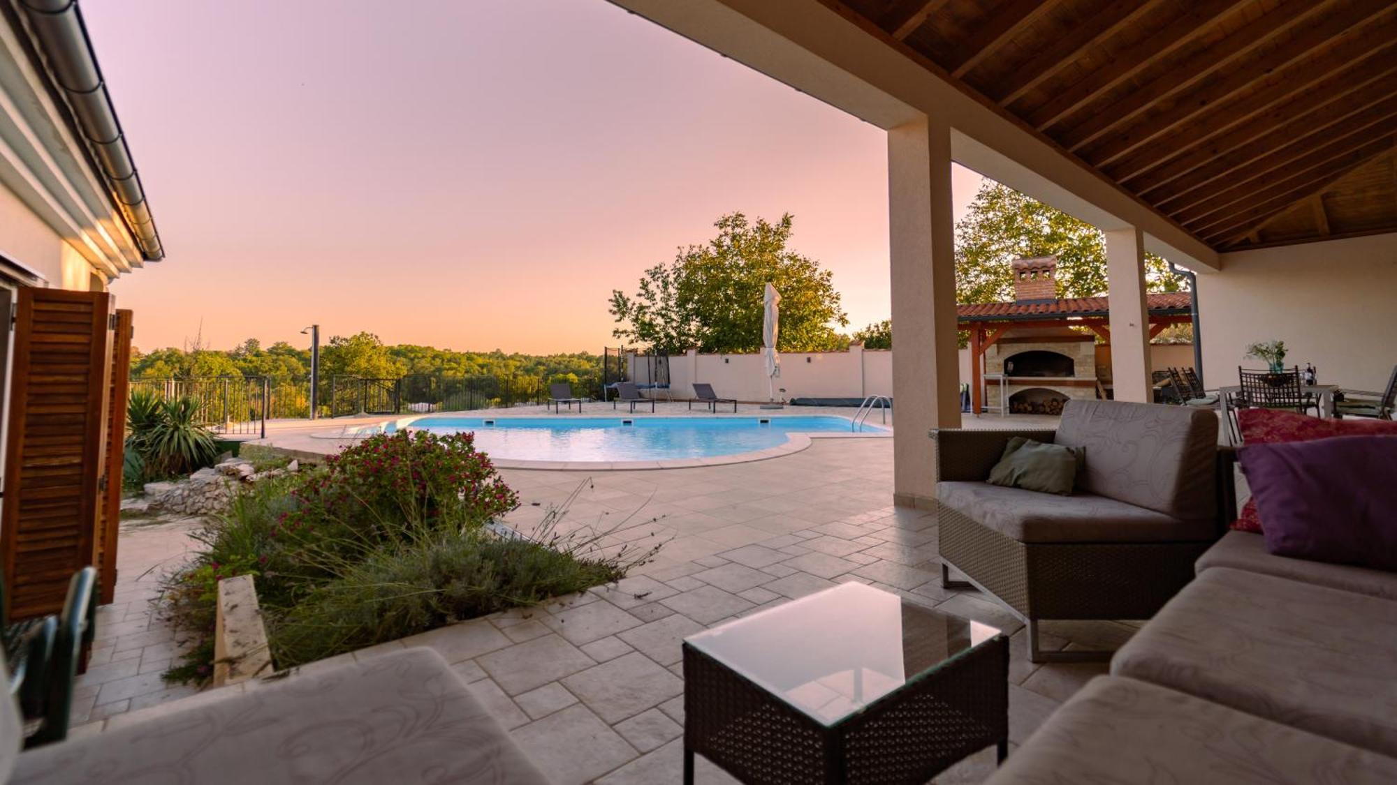 Villa Arton Heated Swimming-Pool Žminj Extérieur photo