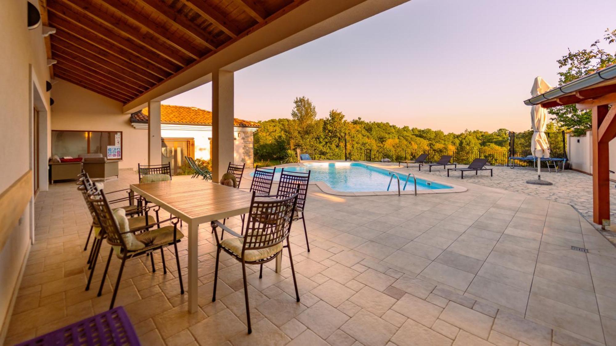 Villa Arton Heated Swimming-Pool Žminj Extérieur photo