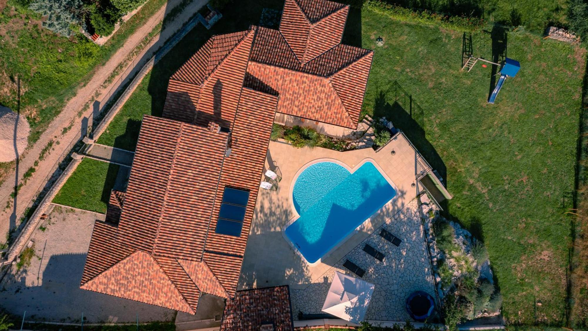 Villa Arton Heated Swimming-Pool Žminj Extérieur photo