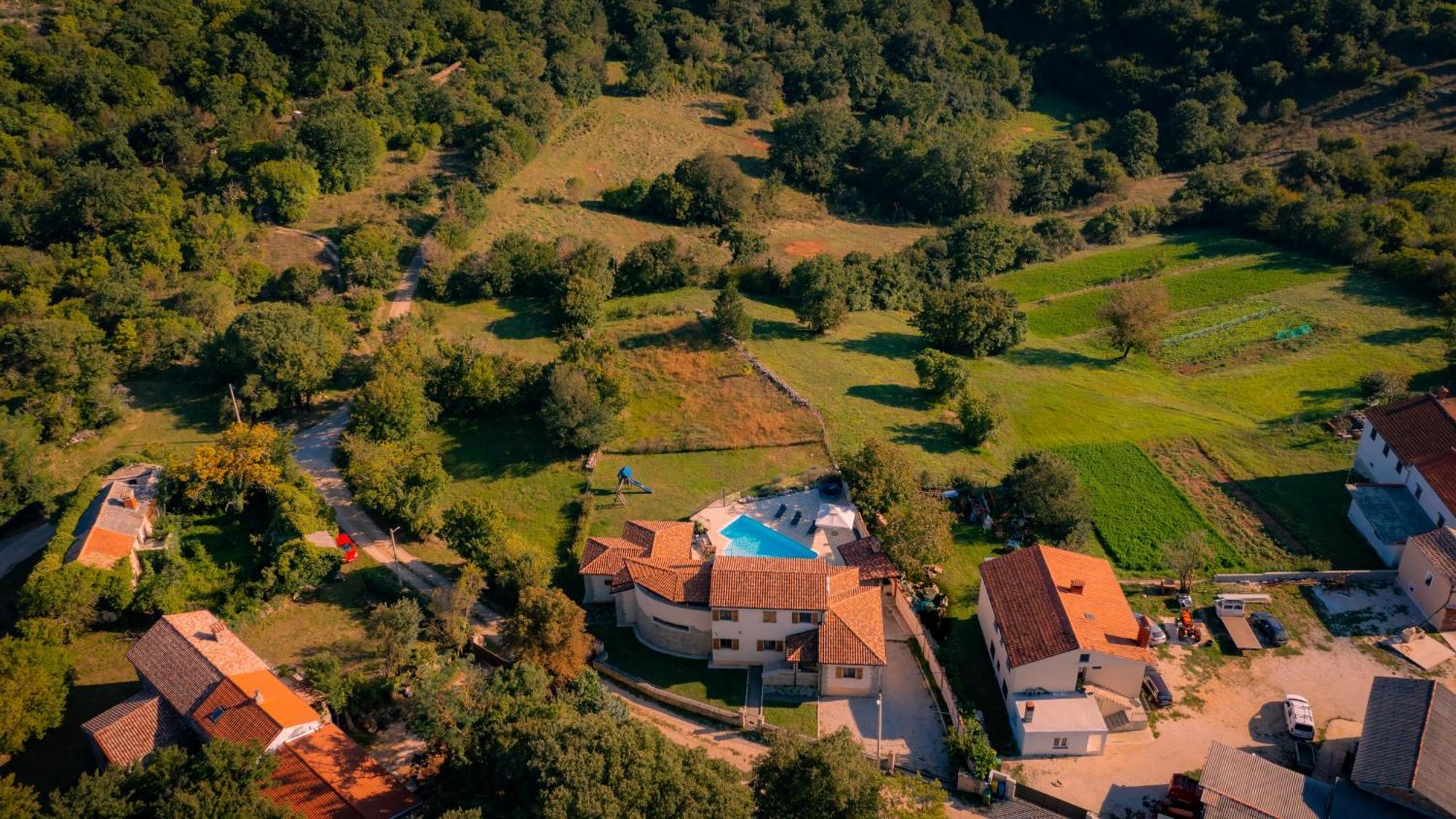 Villa Arton Heated Swimming-Pool Žminj Extérieur photo