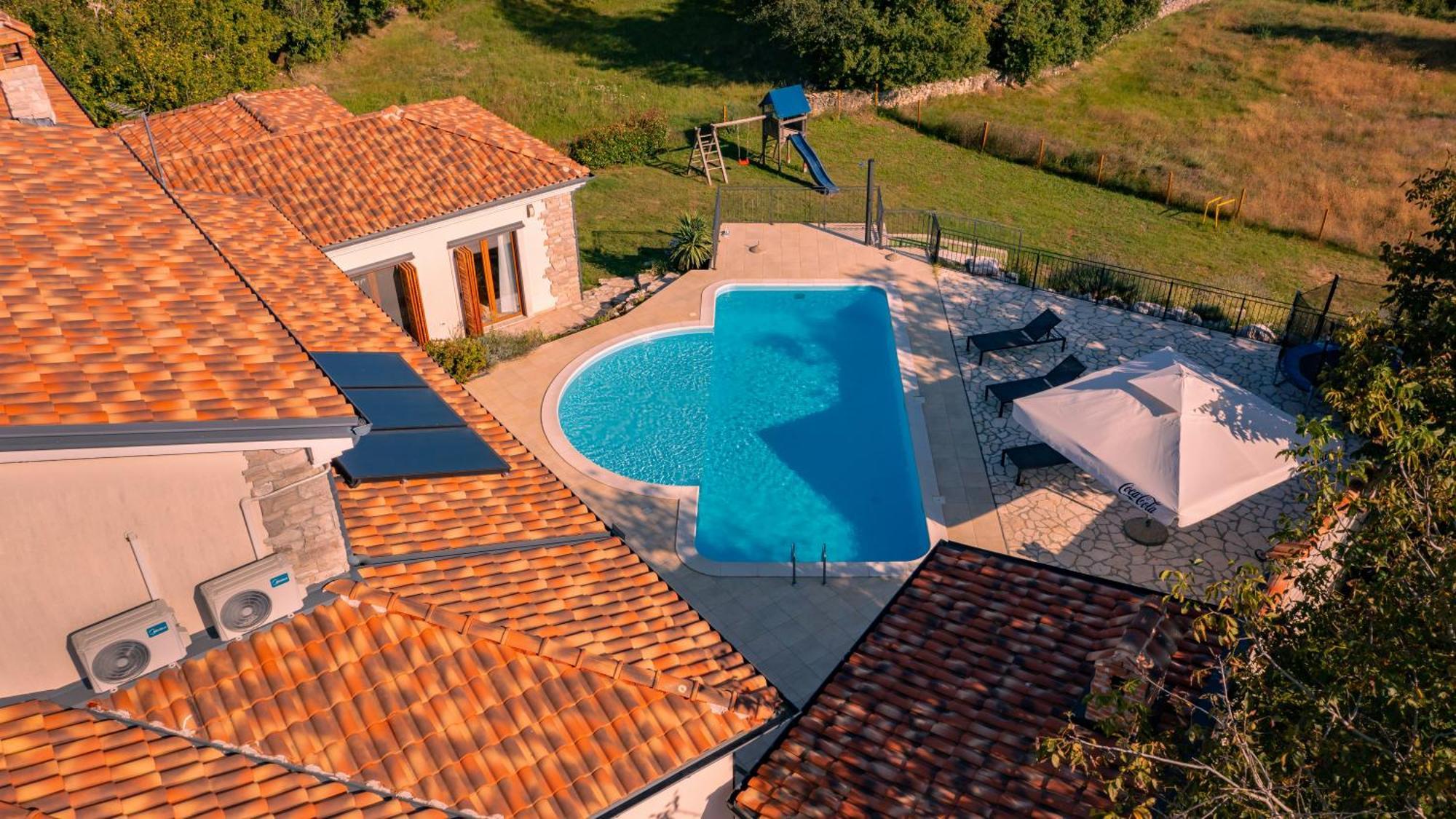 Villa Arton Heated Swimming-Pool Žminj Extérieur photo
